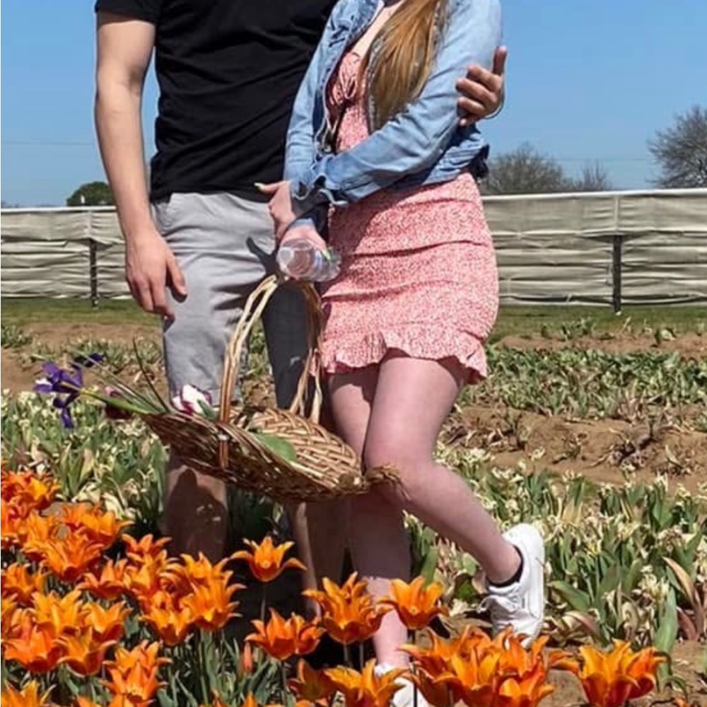 Urban Outfitters Kiss the Sky Red Dress